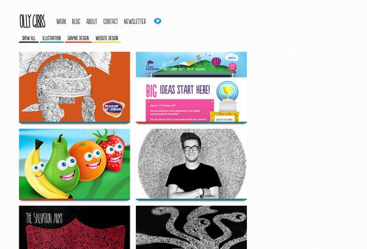 Design portfolio: Olly Gibbs