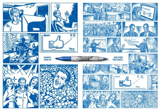 print ads: sharpie