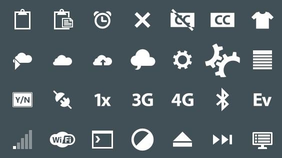 Free icons Modern UI