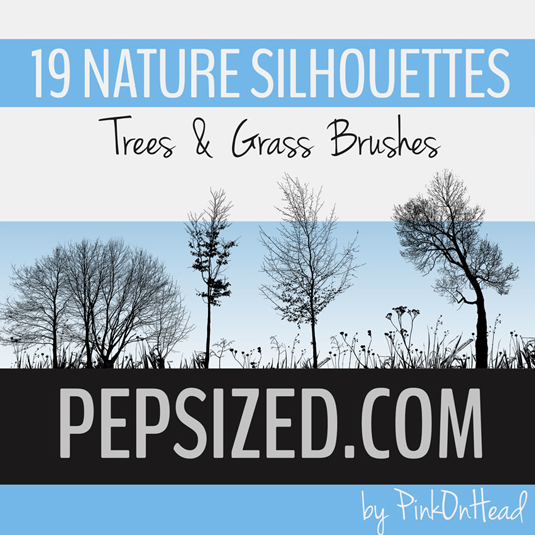 free Photoshop brushes: nature