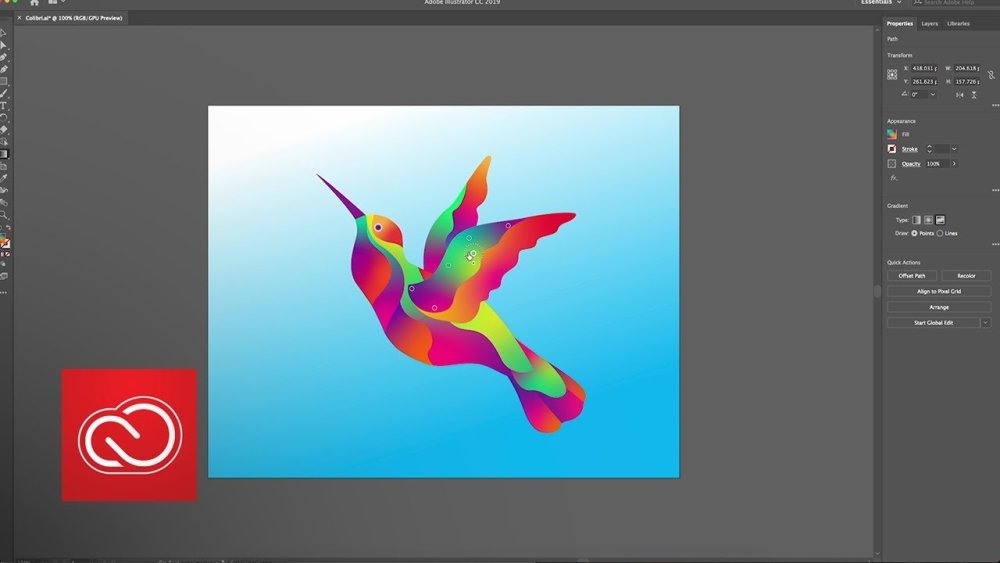 Illustrator screenshot