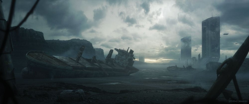 Understand matte painting: Steven Cormann