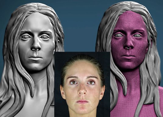 How to create a realistic digital portrait - Likeness sculpting