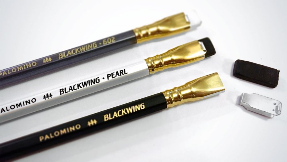 Three Palomino Blackwing pencils