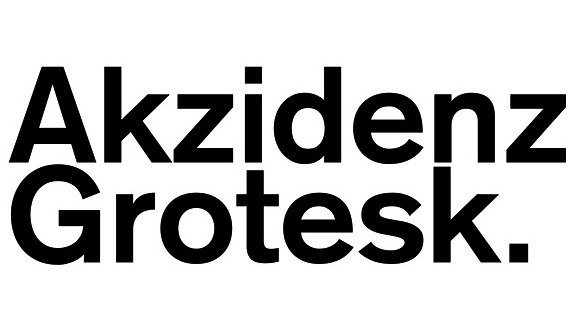 Akzidenz Grotesk typeface