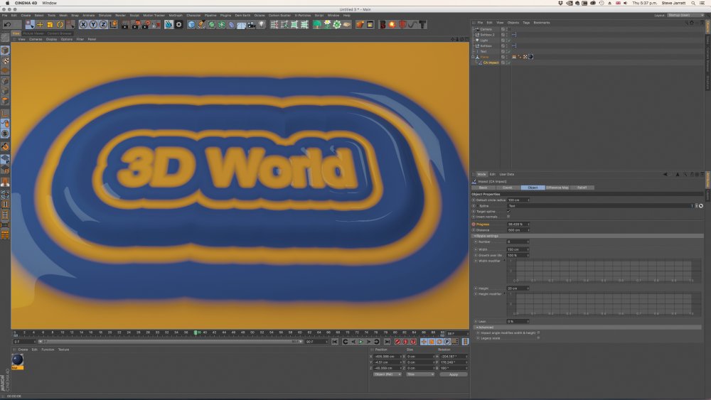 Cinema 4D plugin: Difference Map