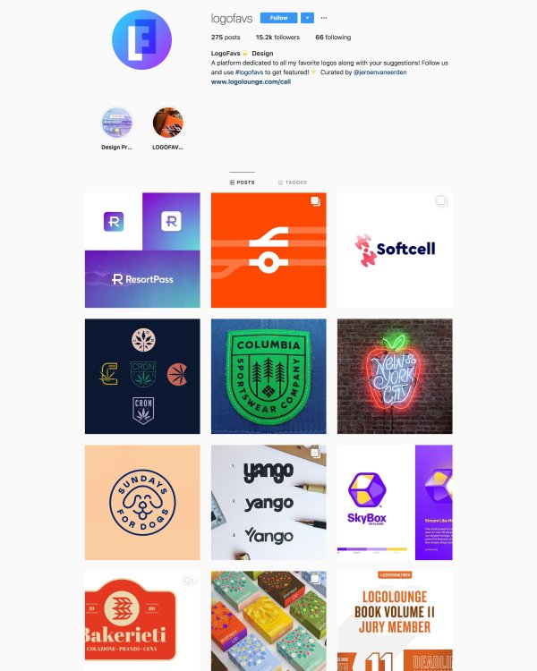 @logofavs Insta feed