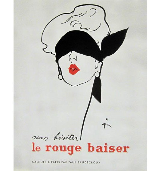 Vintage posters - Rouge Baiser