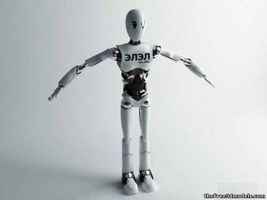 Free 3D models - Robot