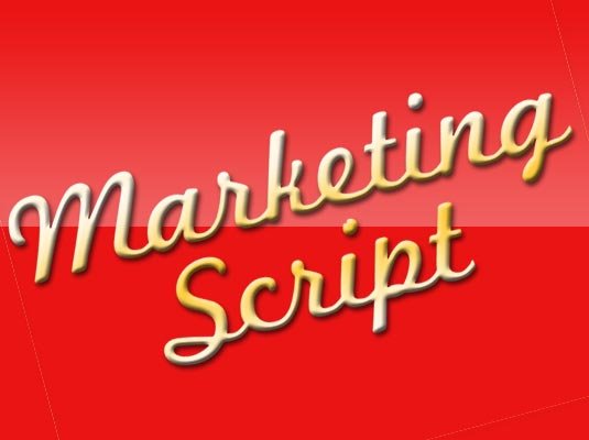 Free cursive fonts: Marketing Script