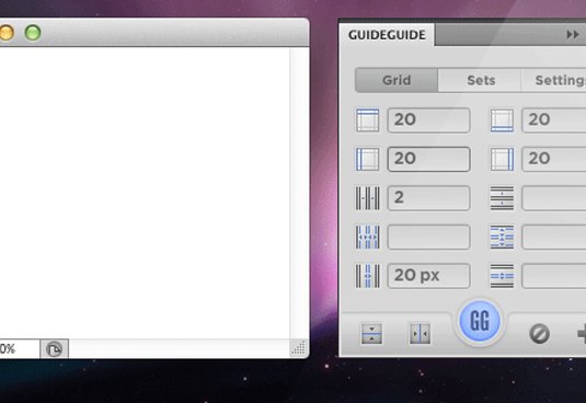 Photoshop plugins: GuideGuide