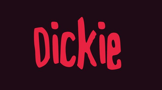 Free handwriting fonts: Dickie