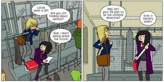 imaginative web comics: Bad Machinery