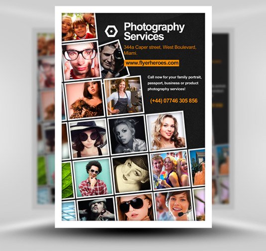 flyer templates: photography