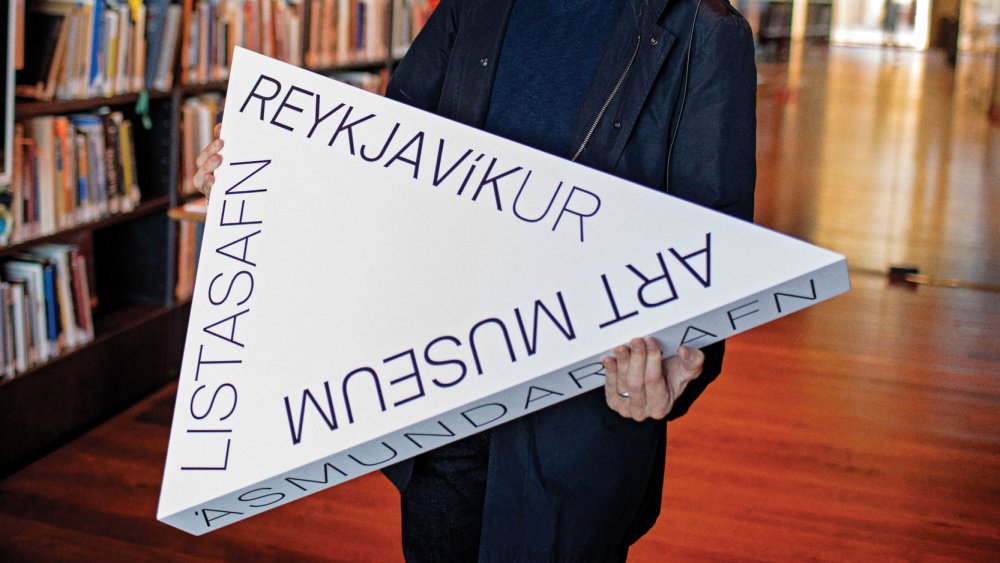 karlssonwilker's logo design for the Reykjavík Art Museum