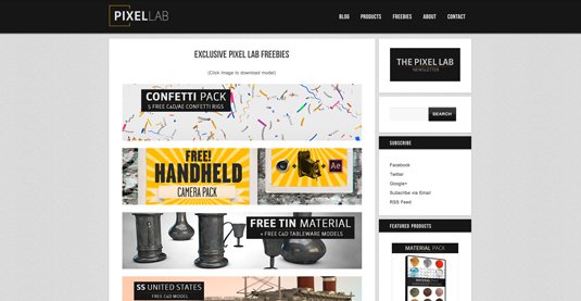 Free 3D models - PixelLab