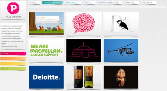 Paul Currah design portfolio