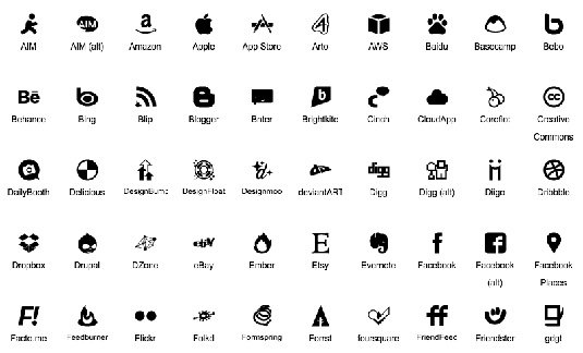 Free icon social icons