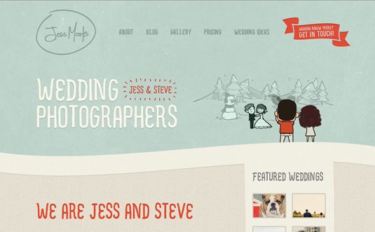 Jess Marks photography site