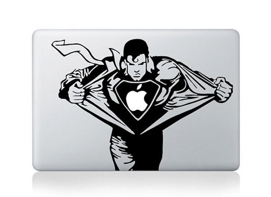 Mac decals - Superman