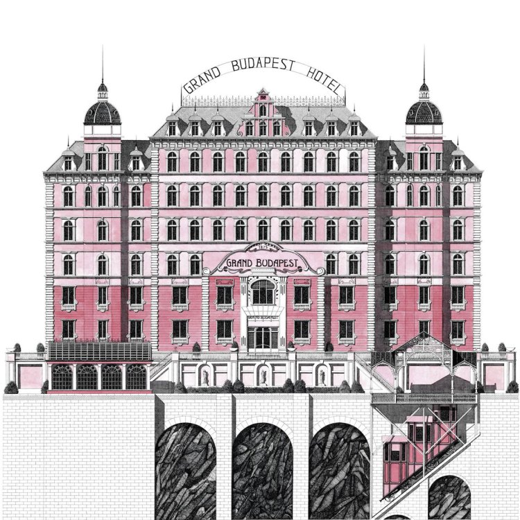 Grand Budapest Hotel, by Thibaud Herem