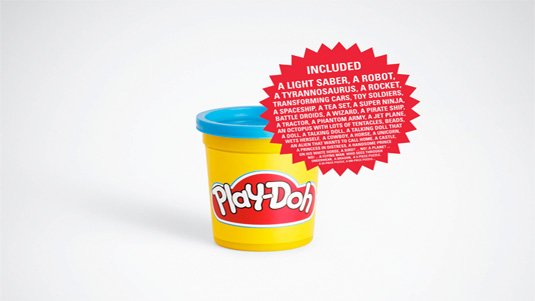 Print advertising: Play-Doh