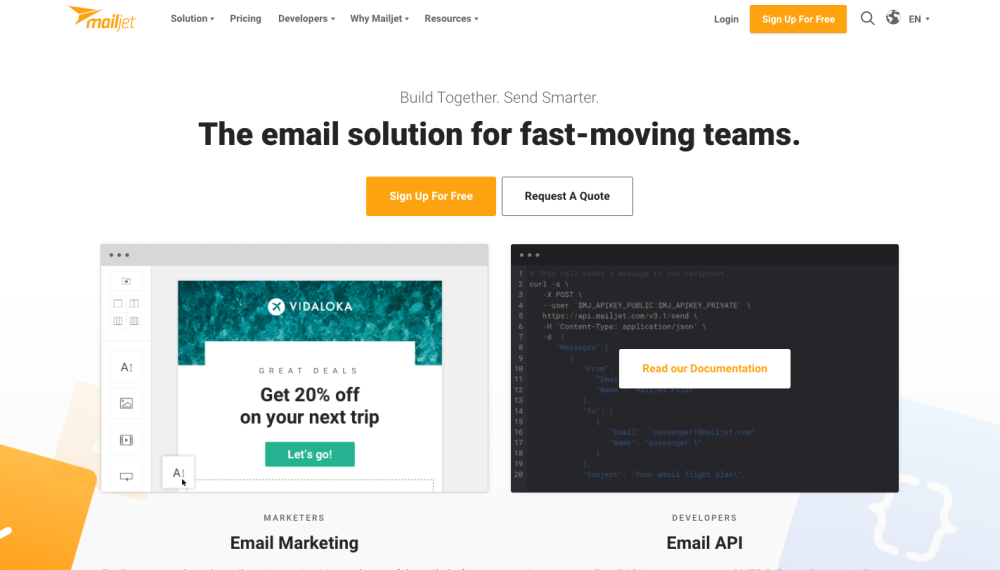 Email newsletter tool