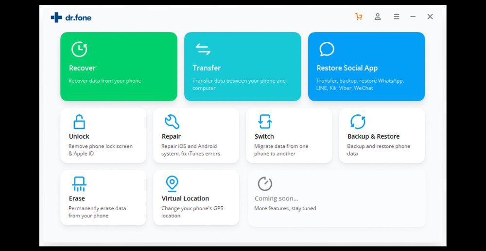 Table setting out the different tools and their features