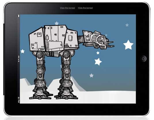 CSS3 animation: AT-AT Walker