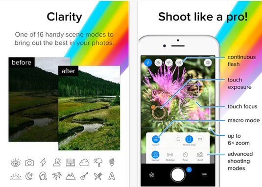 Best photo apps: Camera +