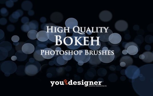 Free Photoshop brushes: Bokeh