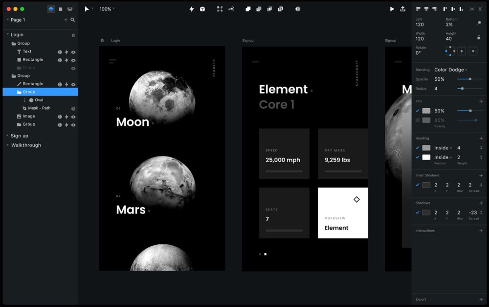 Free prototyping tools: InVision