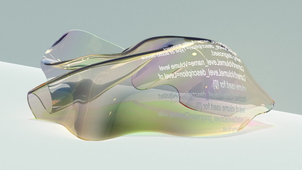 A material that holds communicative potential