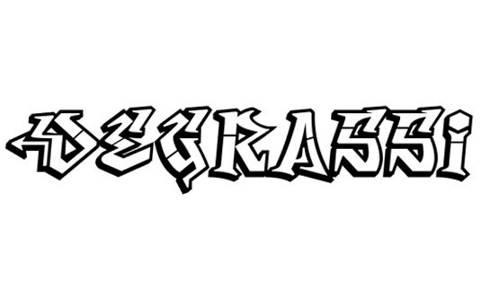 Graffiti font Degrassi
