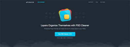 Photoshop plugins: PSD Cleaner