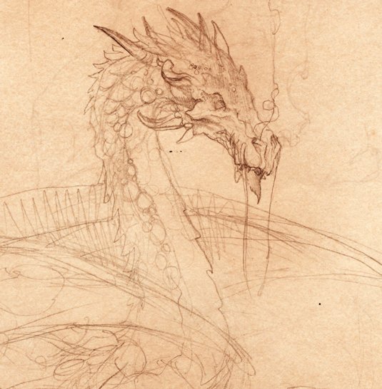 How to draw a dragon - smaug