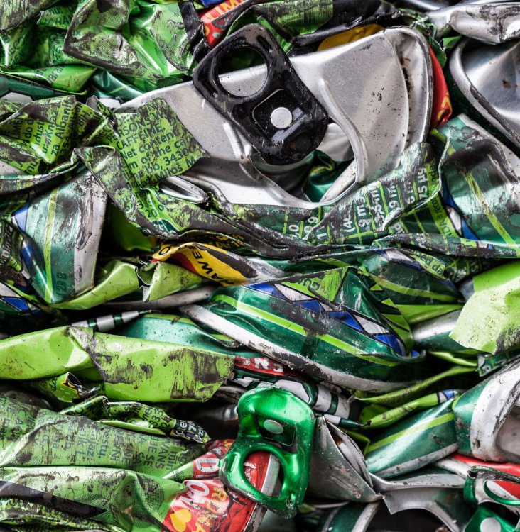 crushed cans Adobe Stock