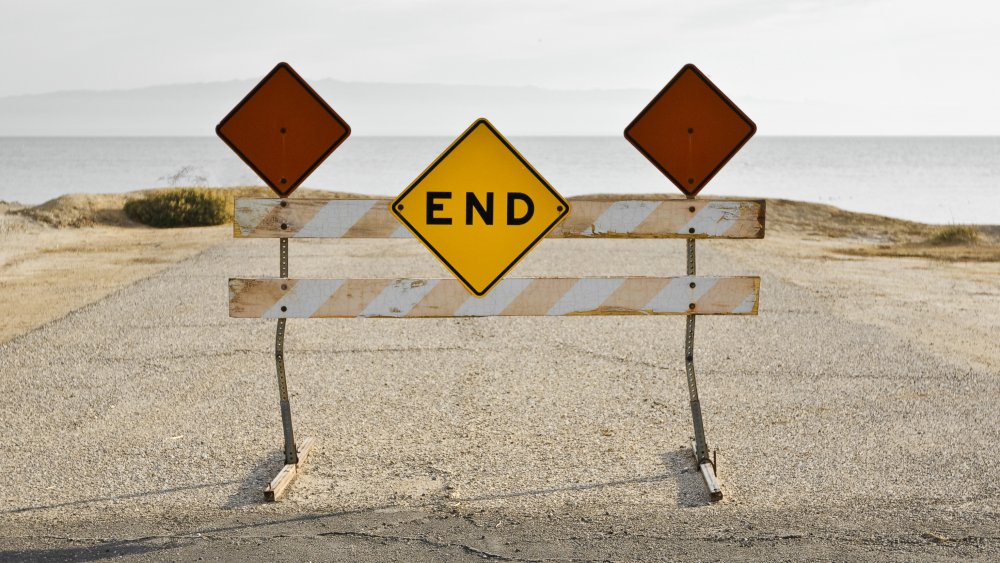 dead end sign