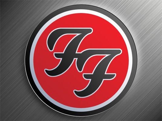 35 beautiful band logo designs - Foo Fighters