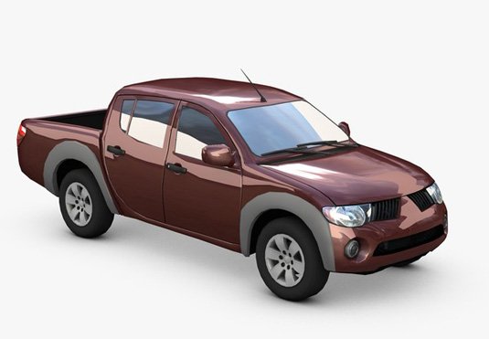 Free 3D models - Truck
