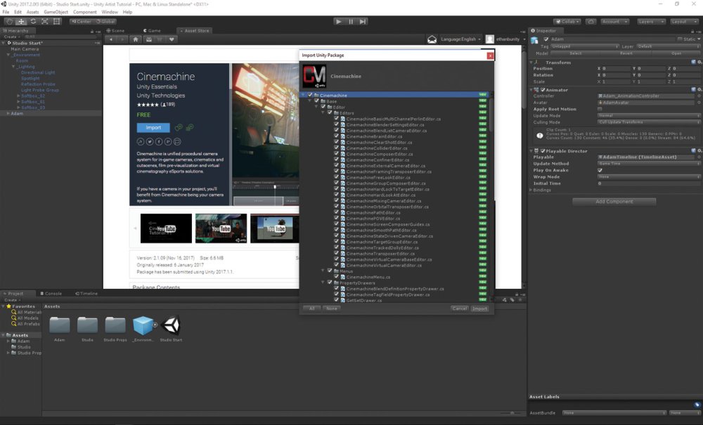 Unity asset import pipeline: