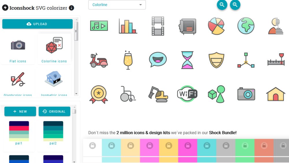Best web design tools: SVG Colorizer
