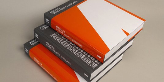 Stack of beautiful self-published manuals