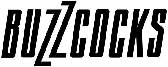 35 beautiful band logo designs - The Buzzcocks