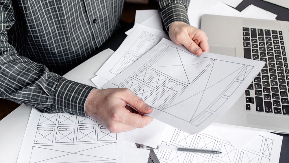 UX design: Paper wireframes