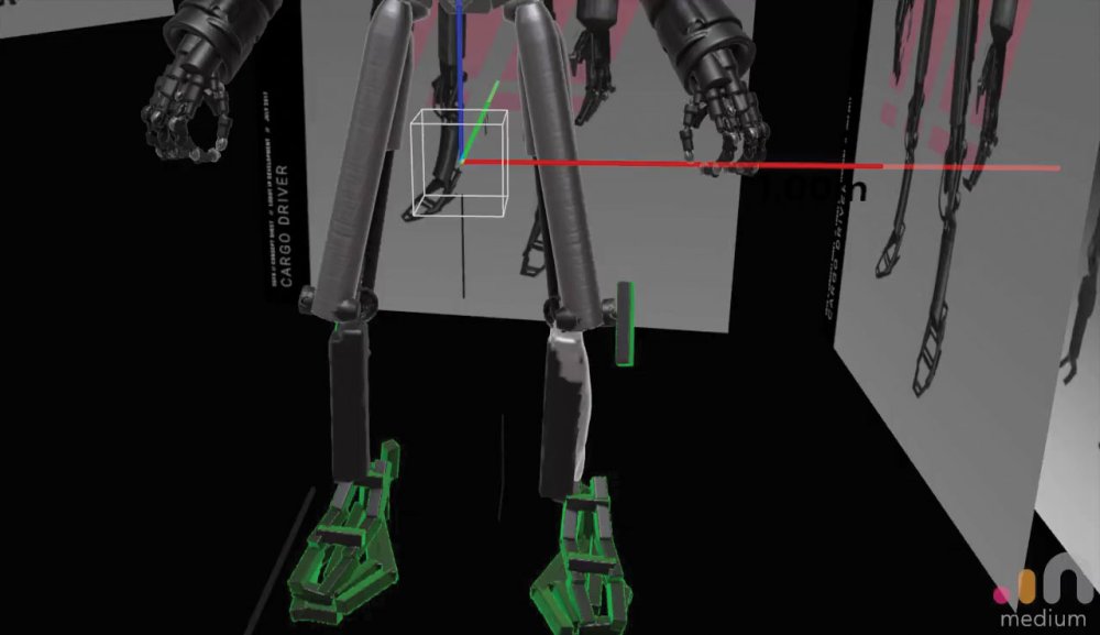 Both feet selected to adjust