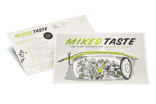 Flyer design: Mixed Taste