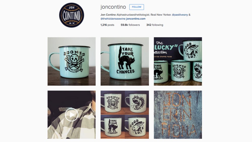 Graphic designers to follow on Instagram: Jon Contino