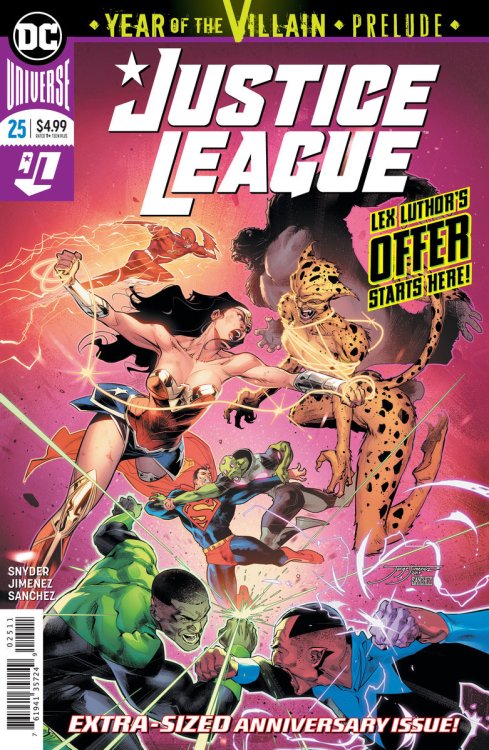 Justice League cover, 2019