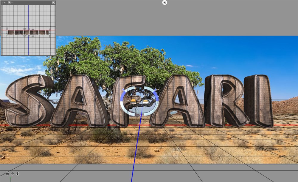 safari written on an image